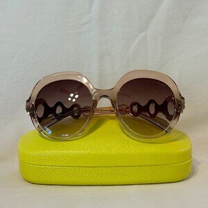 Emilio Pucci Oversized Oval Sunglasses